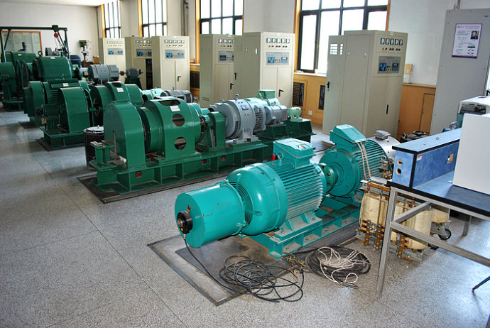 古塔某热电厂使用我厂的YKK高压电机提供动力